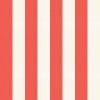 Outdoor 9-Ft Patio Umbrella with Tilt and Crank Lift in Coral Red White Stripe
