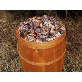 500 Carat Apache Nation-Mined Slaughter Mountain Fire Agate Rough - Unsearched Natural Artificial Gemstone Material with Free Faceted Artificial