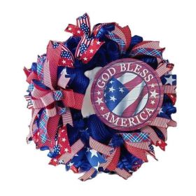 1PC Wooden tags for Independence Day, patriotic American homes, rural areas, wooden walls, door decorations, wooden crafts (Color: 117, size: 40*40*0.5cm)