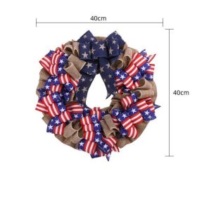1PC Wooden tags for Independence Day, patriotic American homes, rural areas, wooden walls, door decorations, wooden crafts (Color: 119, size: 30*30*0.5cm)